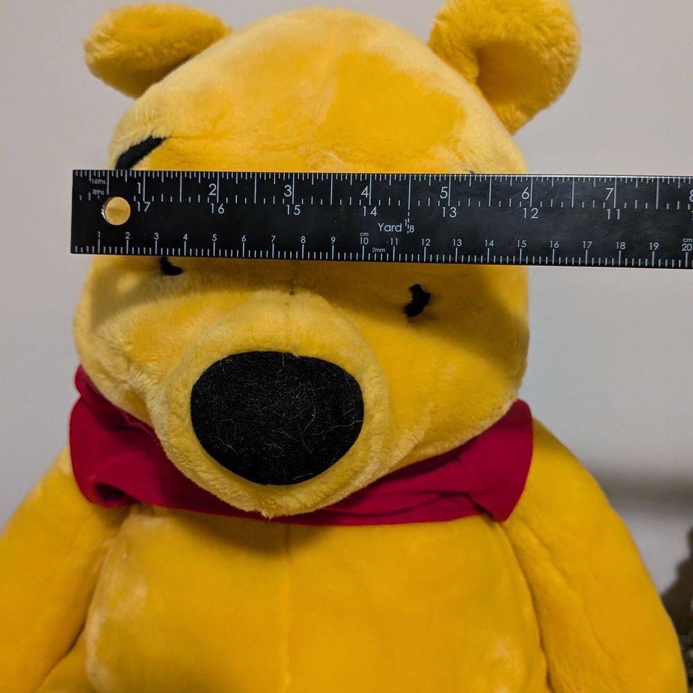 Winnie The Pooh Large Plush 90s Stuffed Bear Kids Toys Baby Boy Girl Cute Fluffy - Picture 8 of 13